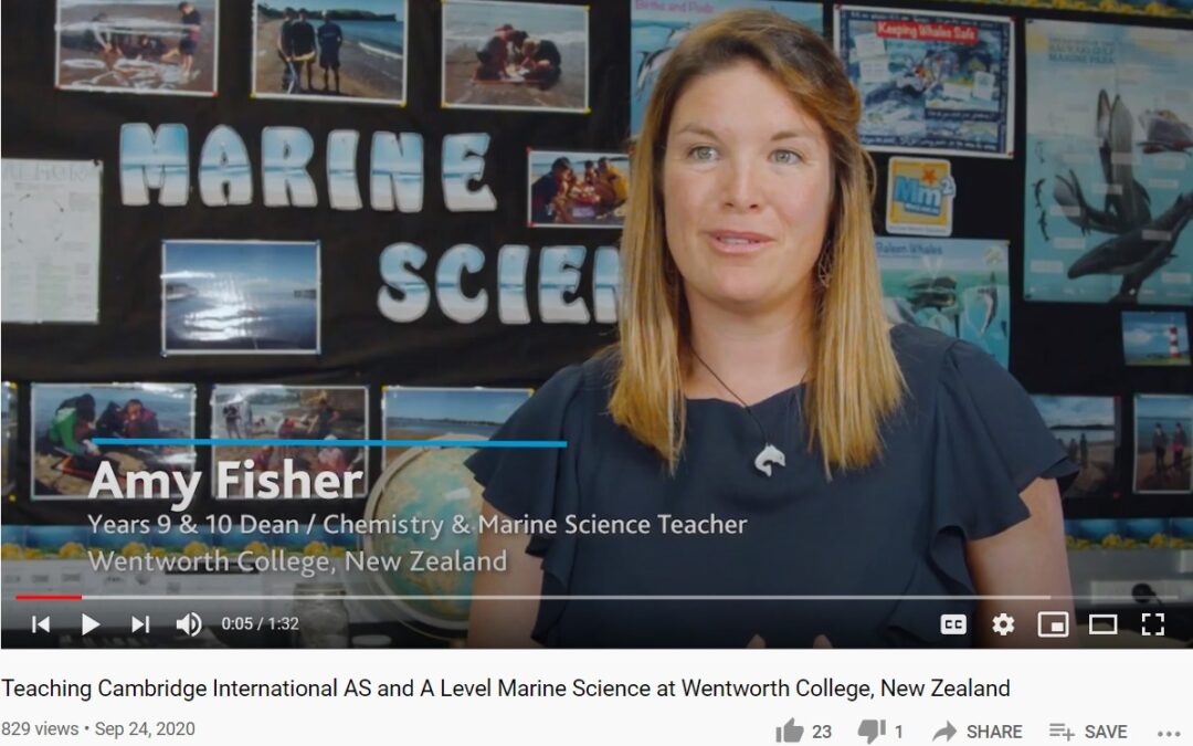 Cambridge International showcase AS Marine Science