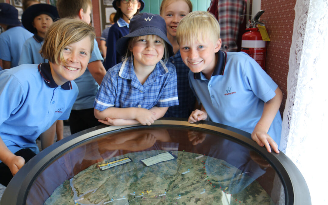 Students enjoy exploring early New Zealand living